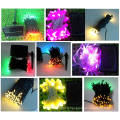 100pcs LED guirlande solaire avec commande tactile